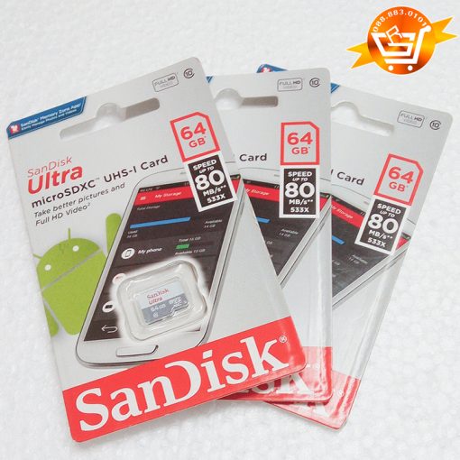 thẻ nhớ sandisk 64gb